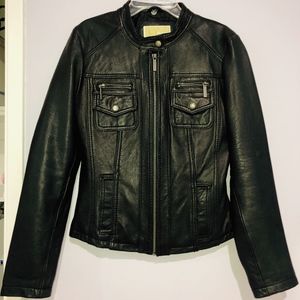 Michael Kors Black Leather Jacket